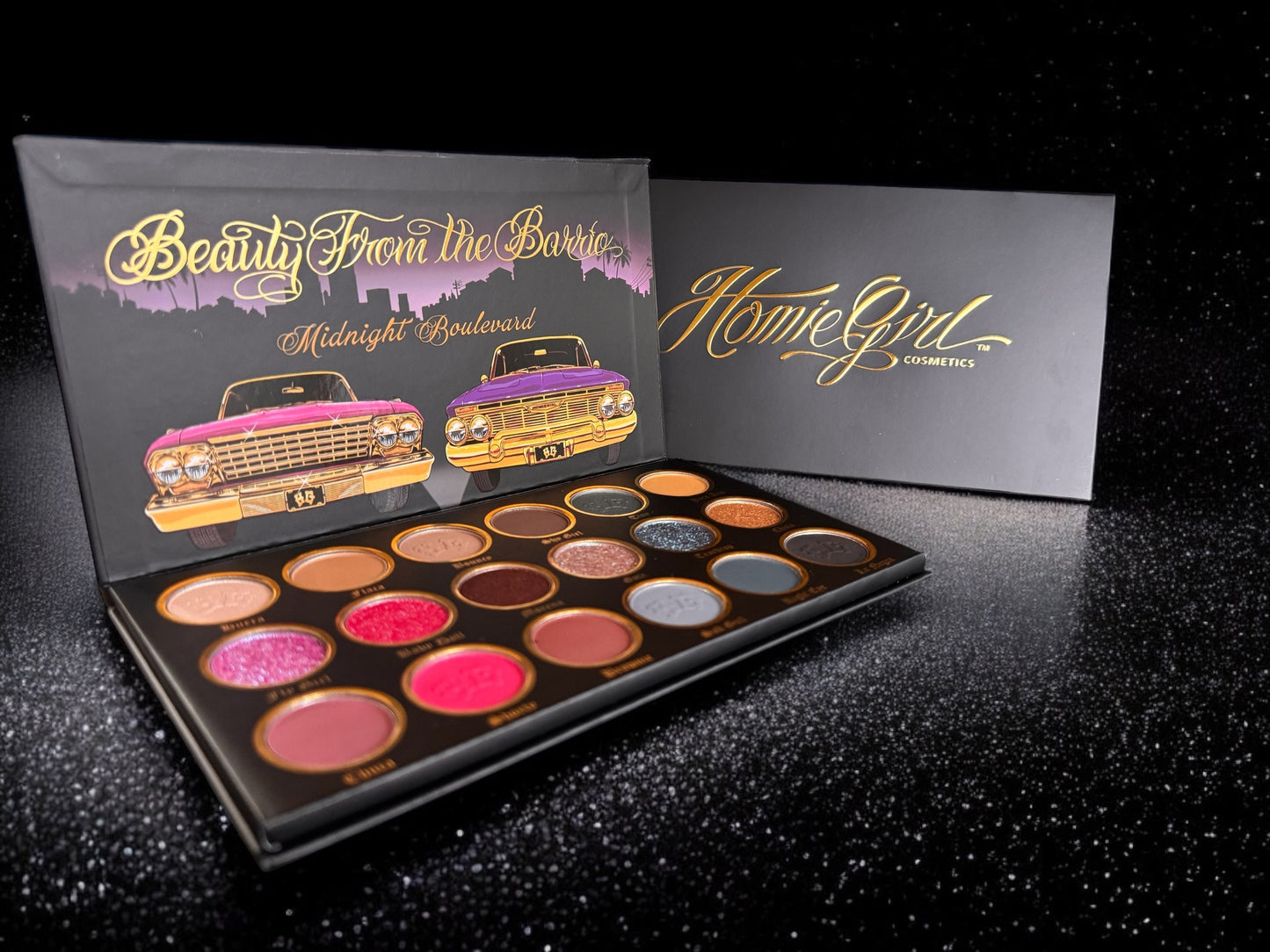 Discover the Boulevard Eyeshadow Palette from Homiegirl—your go-to for bold, blendable shades inspired by the streets. Perfect for homies who love vibrant, long-lasting looks. Shop now and level up your style!