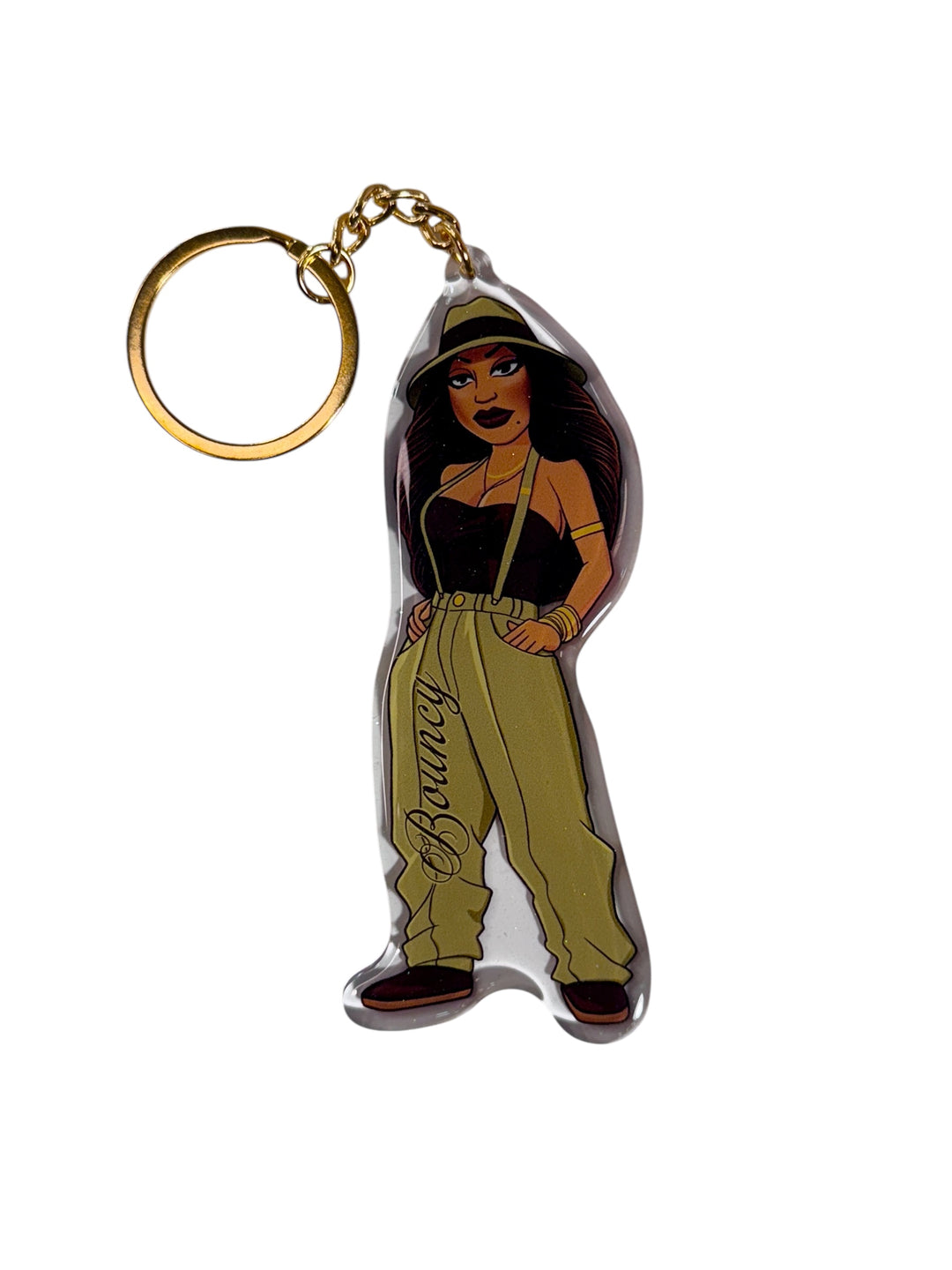 HomieGirl New School Bouncy Collectible Key Chain