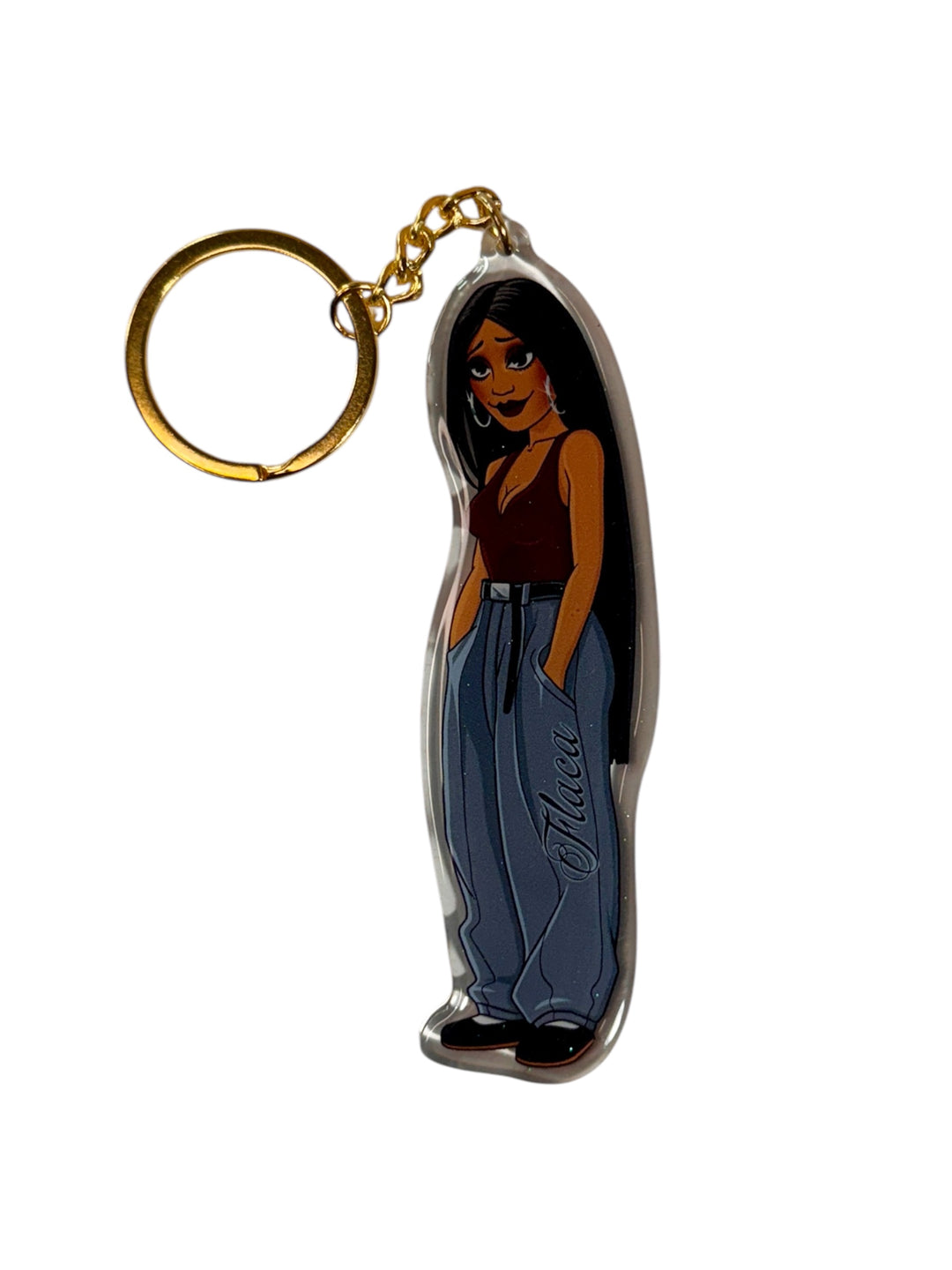 HomieGirl New School Flaca Collectible Key Chain