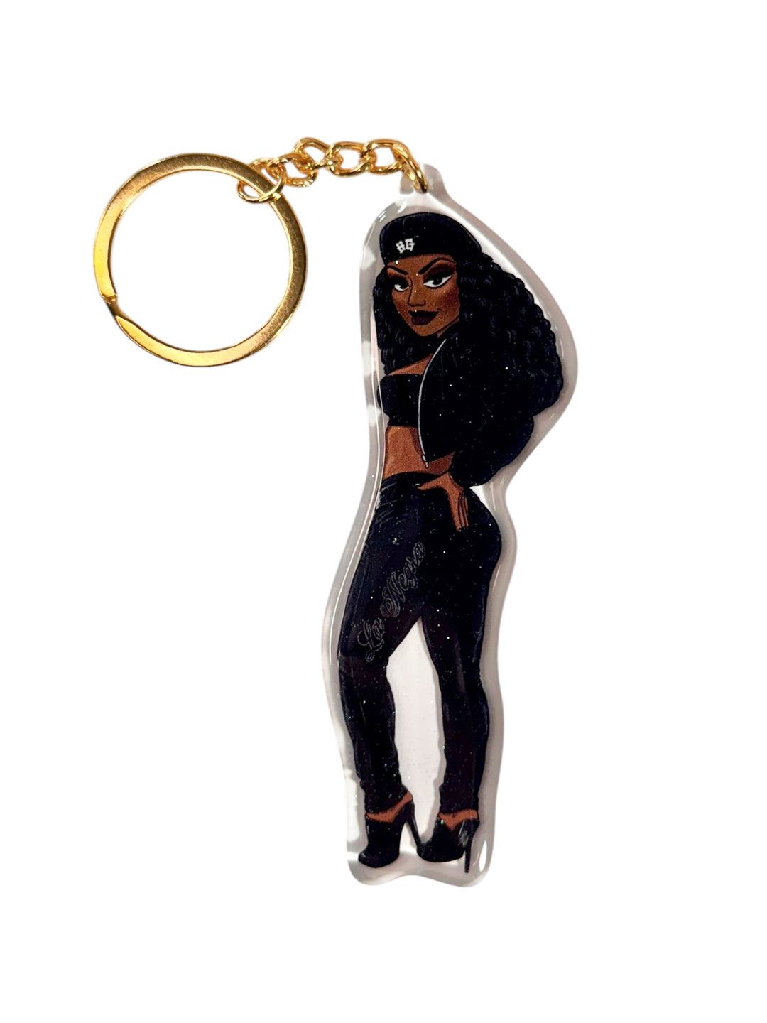 HomieGirl New School La Negra Collectible Key Chain