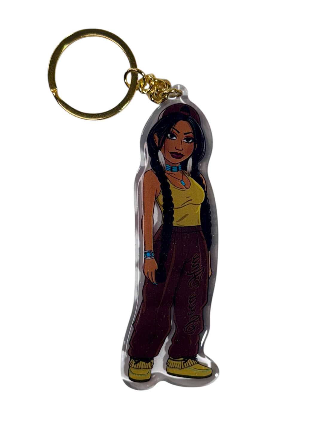 HomieGirl New School Poca Ana Collectable Keychain