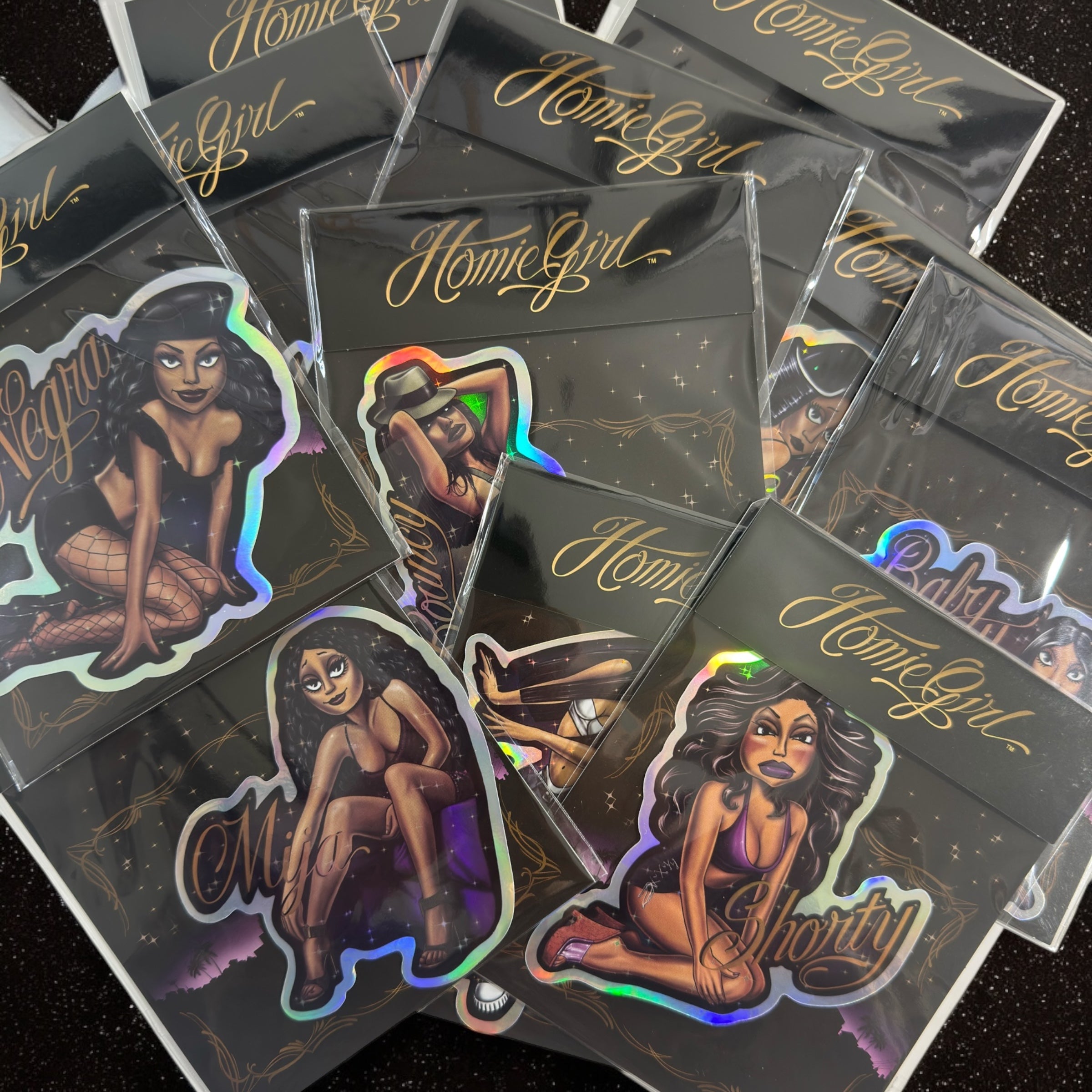 Homiegirl Collectible Stickers