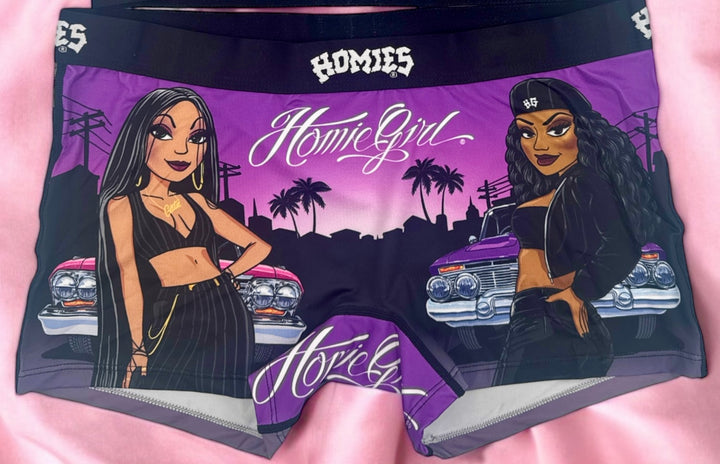 HomieGirl Boy Shorts –City Girl