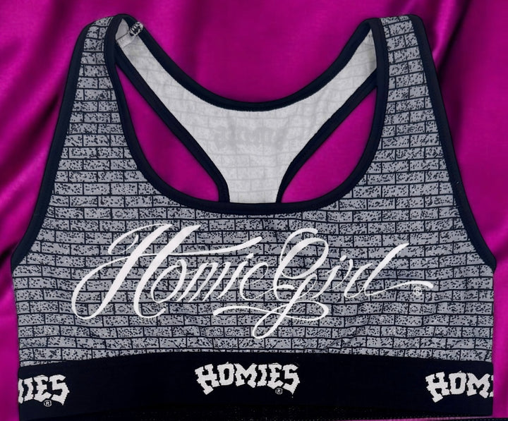 HomieGirl Sports Bra-Block Girl