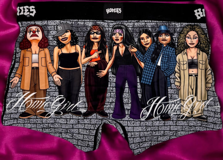 HomieGirl Underwear-Block Girl