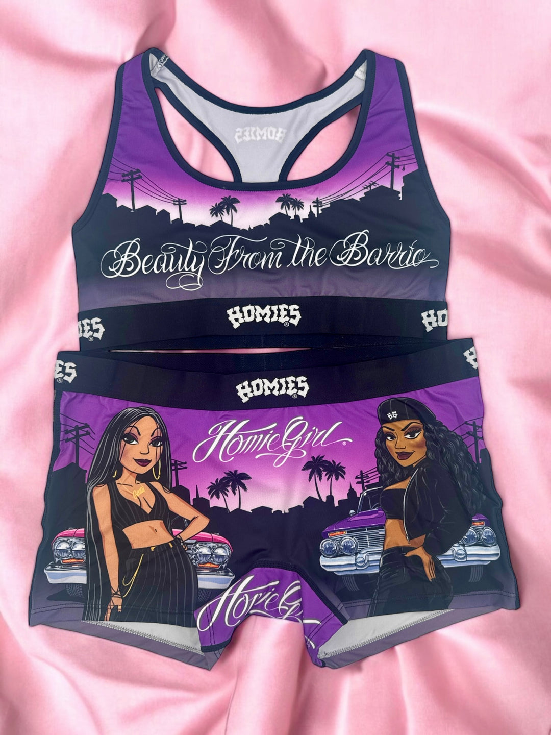 HomieGirl Sports Bra- City Girl