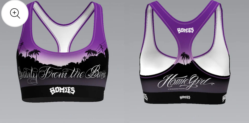 HomieGirl Sports Bra- City Girl