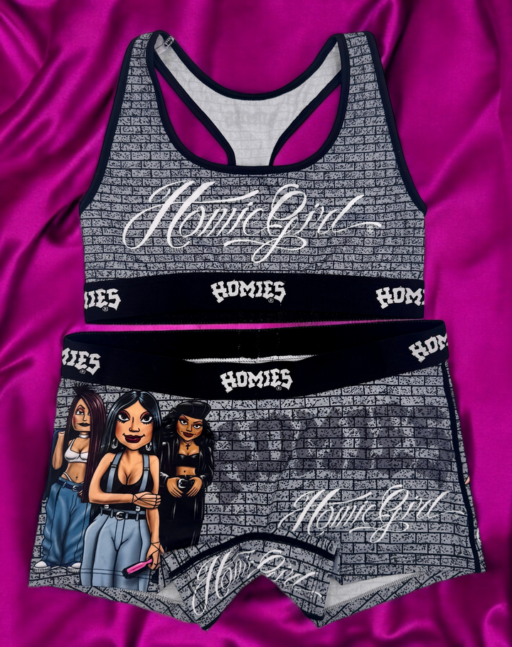 HomieGirl Underwear-Block Girl