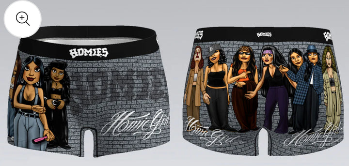 HomieGirl Underwear-Block Girl