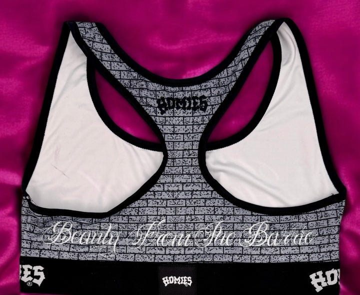 HomieGirl Sports Bra-Block Girl