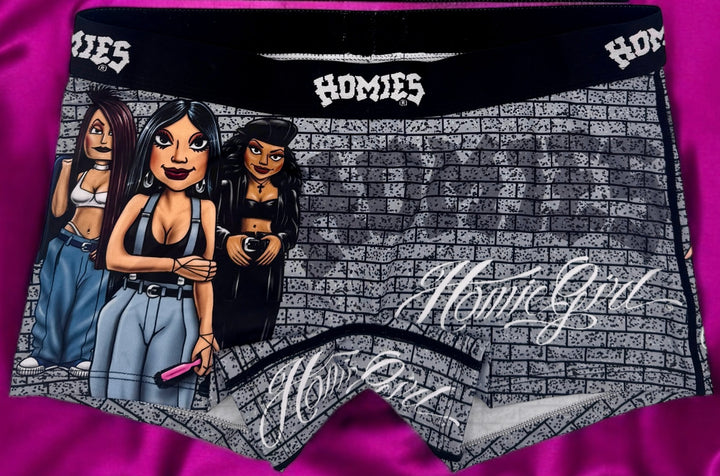 HomieGirl Underwear-Block Girl