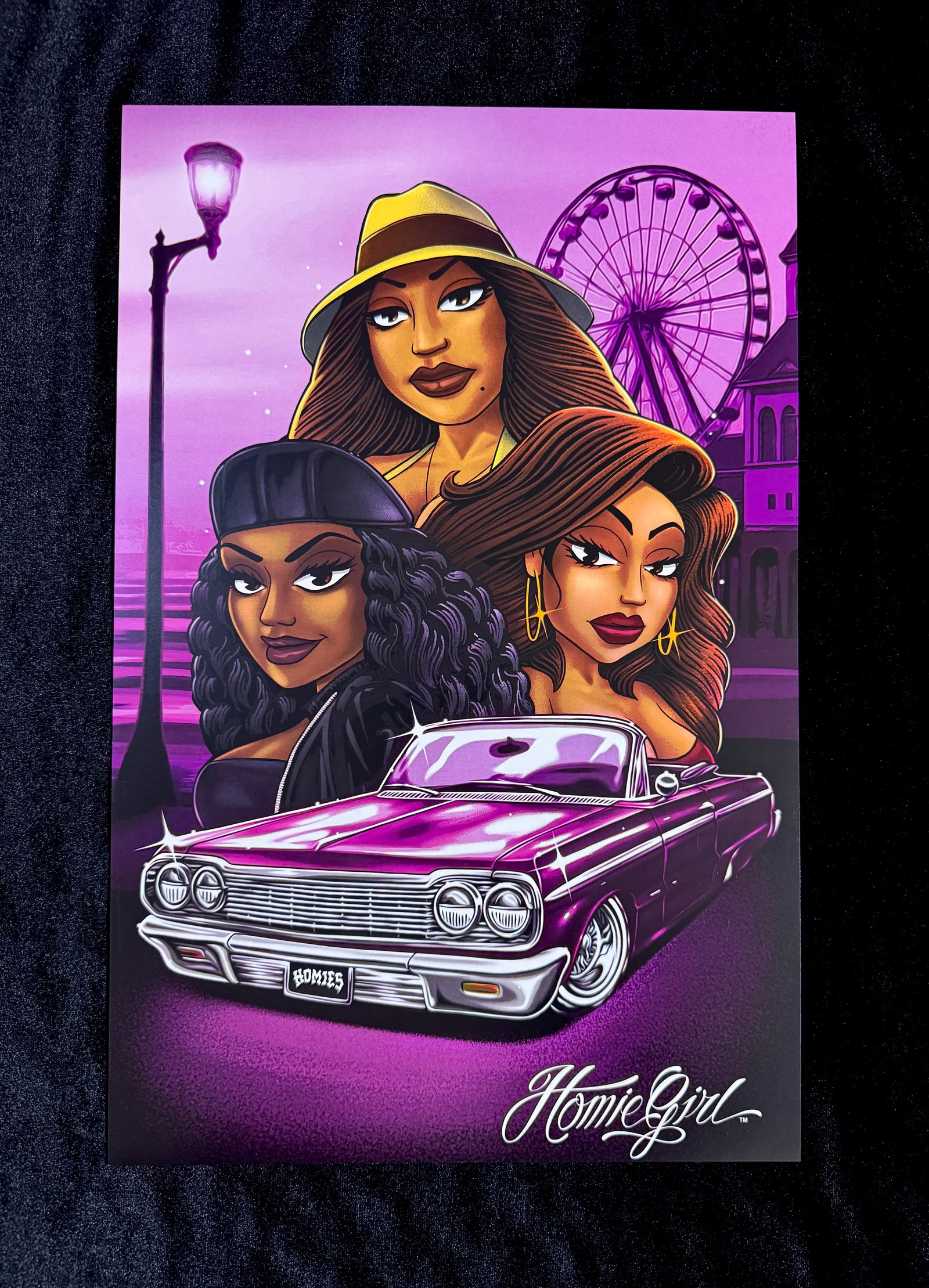 Art Prints-HomieGirl Blvd Print