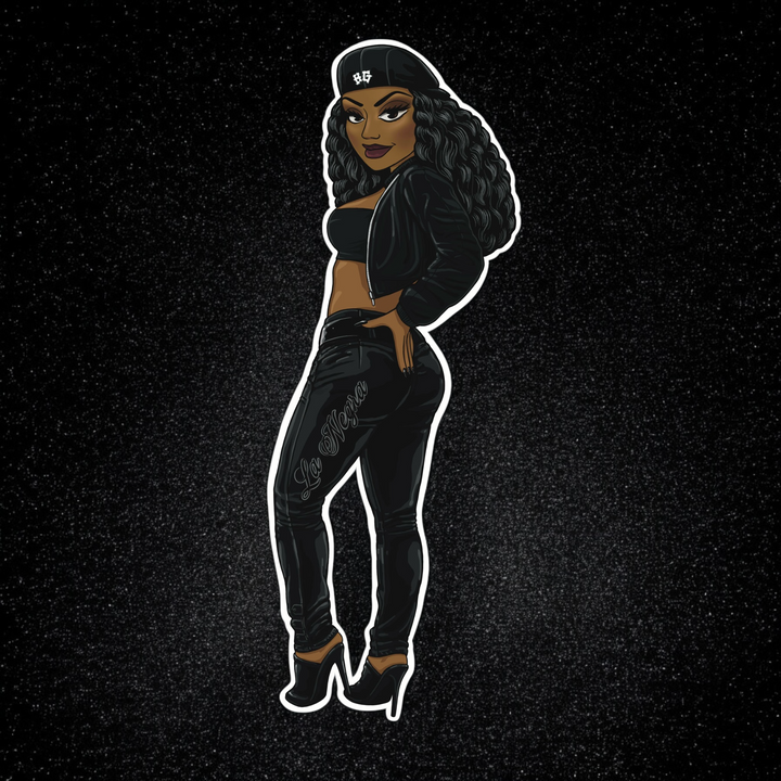 La Negra, Collectible Sticker-HomieGirl