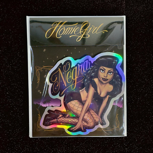 La Negra- Old School Sticker