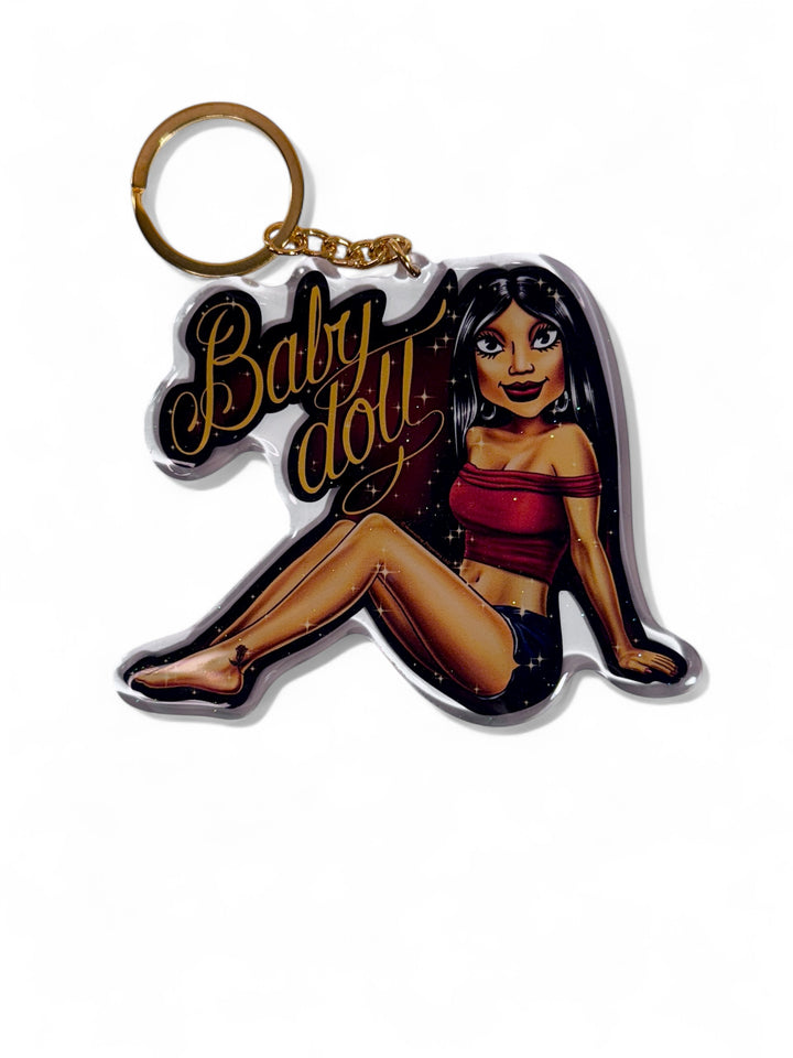 HomieGirl Old School Baby Doll Collectible Key Chain