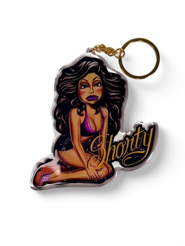 HomieGirl Old School Shorty Collectible Key Chain