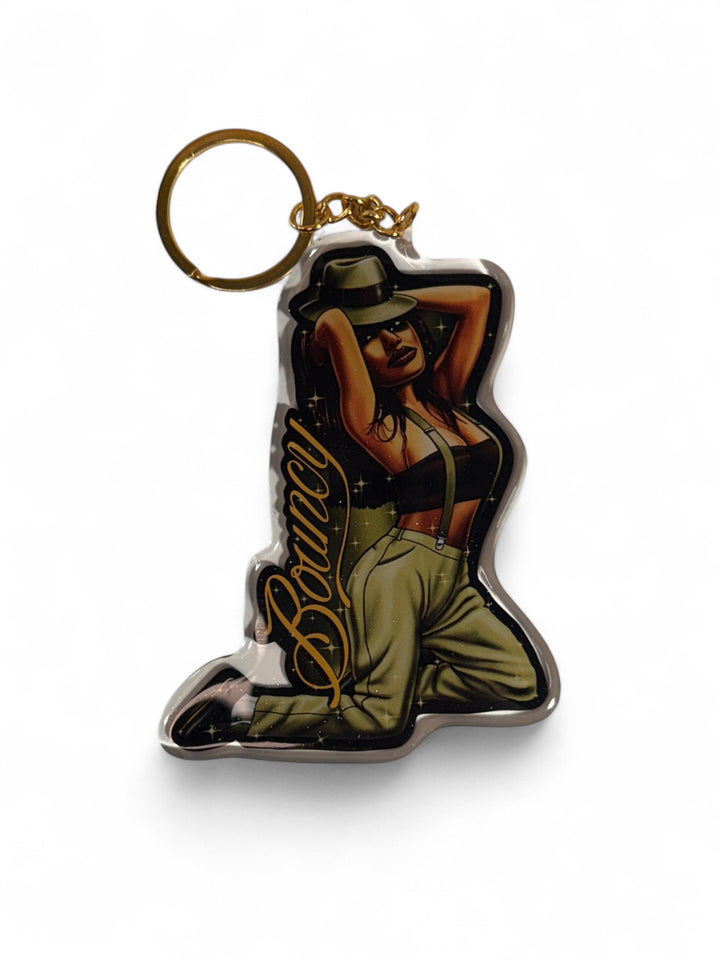 HomieGirl Old School Bouncy Collectible Key Chain